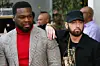 Curtis 50 cent jackson is honored with a star on the hollywood walk of fame 3