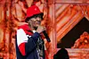 Mc Shan performs during the 'Dj Cassidy's Pass the Mic Live' at Radio City Music Hall on July 21, 2023 in New York City.