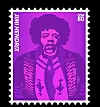 new Jimi Hendrix commemorative stamp from the USPS