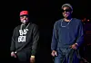 Big Boi and Andre 3000 of Outkast perform at One MusicFest at Lakewood Amphitheatre on September 10, 2016 in Atlanta, Georgia.