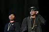 Rappers Nas (L) and Jay-Z perform onstage during day 2 of the 2014 Coachella Valley Music & Arts Festival at the Empire Polo Club on April 12, 2014 in Indio, California.