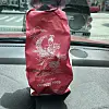 red and white bag from Chinese store