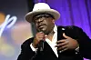 Cedric the Entertainer speaks onstage during the 19th Annual Harold and Carole Pump Foundation Gala at The Beverly Hilton Hotel on August 09, 2019.