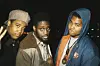Kelvin Mercer, David Jude Jolicoeur, Vincent Mason, De La Soul, Paradiso, Amsterdam, Holland, 04/04/1989.
