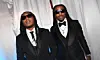 Quavo and Takeoff in suits
