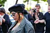 Cardi B is seen outside Margiela, during the Haute Couture Fall/Winter 2025/2026 as part of Paris Fashion Week on July 9, 2025 in Paris, France.