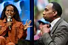 Michelle Obama and Stephen A Smith.
