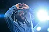 Burna Boy performs on the Pyramid stage during day five of Glastonbury Festival 2024 at Worthy Farm, Pilton on June 30, 2024 in Glastonbury, England.