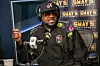 Jermaine Dupri speaks on Sway In The Morning at SiriusXM Studios on July 17, 2025 in Los Angeles, California.