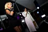 Sandra Denton and Cheryl James of Salt-N-Pepa perform at the Tod's Hamptons Summer Celebration and dinner party on July 26, 2023 in East Hampton, New York.