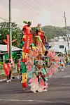 Atendees of Grenada's Carnival of Rebellion and Reinvention.