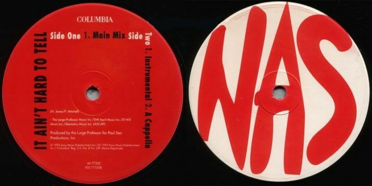 洋楽 Nas - It Ain't Hard To Tell (UK Remixes) Nas – It Ain't Hard To Tell (The UK Remixes) – Vinyl (12