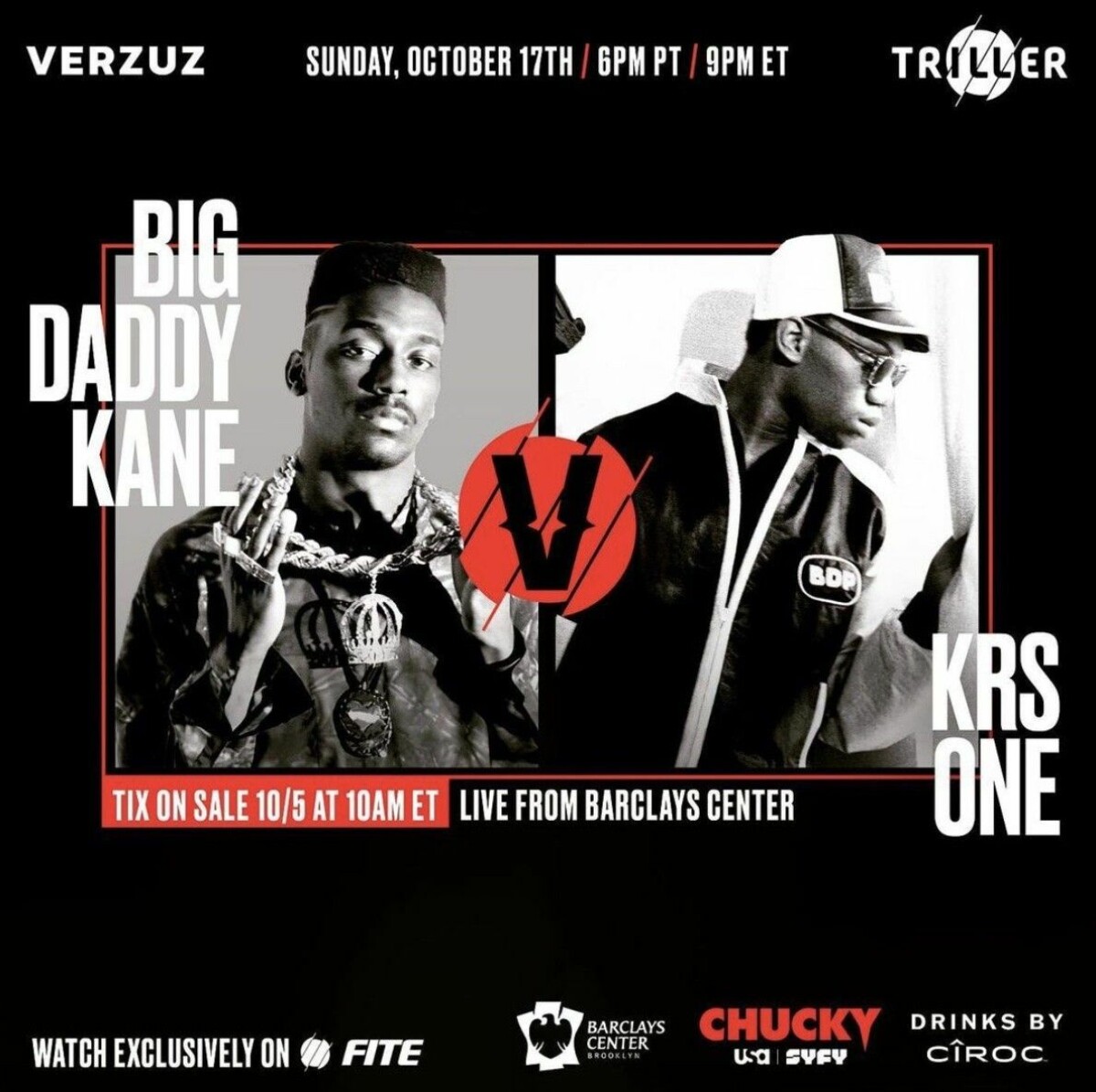 Big Daddy Kane Will Face Off Against KRS-One in the Next 'Verzuz